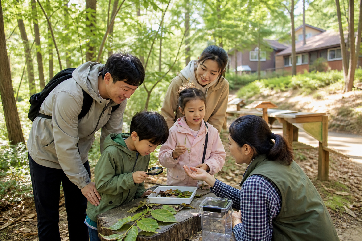 아이와 함께하는 숲 체험